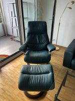 Exklusiver Stressless Sessel aus hochwertigem Leder