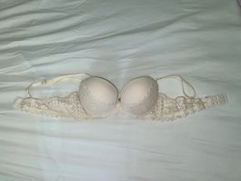 Super push up BH, Gr: 85B, cremefarben, lemila Lingerie