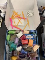 Air Dry Clay Set – Modelliermasse 100 Farben mit Zubehör