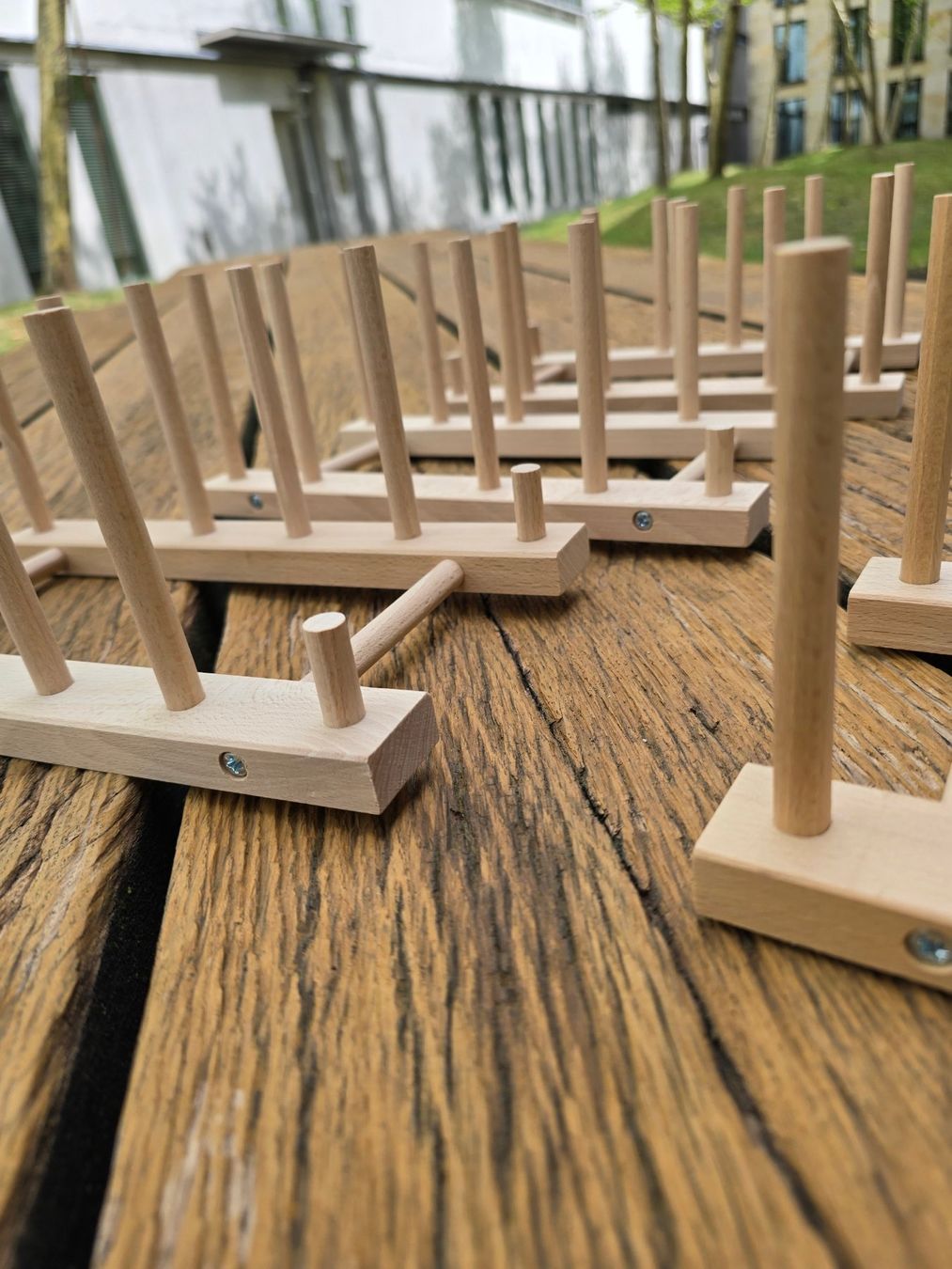 Ikea Geschirrsets: Holz: Tellerhalter (Set 4-tlg.) – Neu (gemäss Beschreibung) aus Romanshorn von Rachacha 3