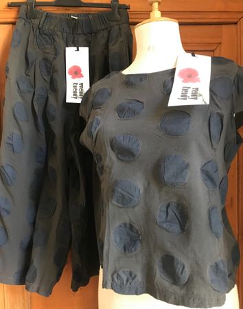 Set Oberteil & Palazzo-Hose