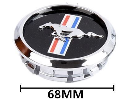 Tutti pezzi di ricambio auto: Mustang 68mm Radmitte Abdeckkappen – Nuovo e nell'imballaggio originale da Unterägeri venduto da RmOnline 4