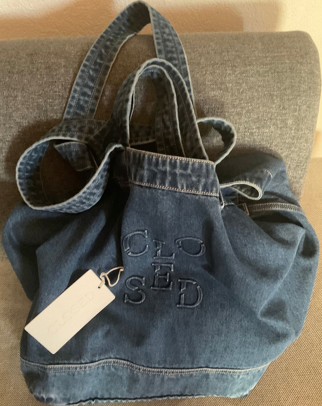 Closed Borse da donna: Closed Denim Tote Bag Tasche Neu – Nuovo e nell'imballaggio originale da Wettingen venduto da Hbeluga 3