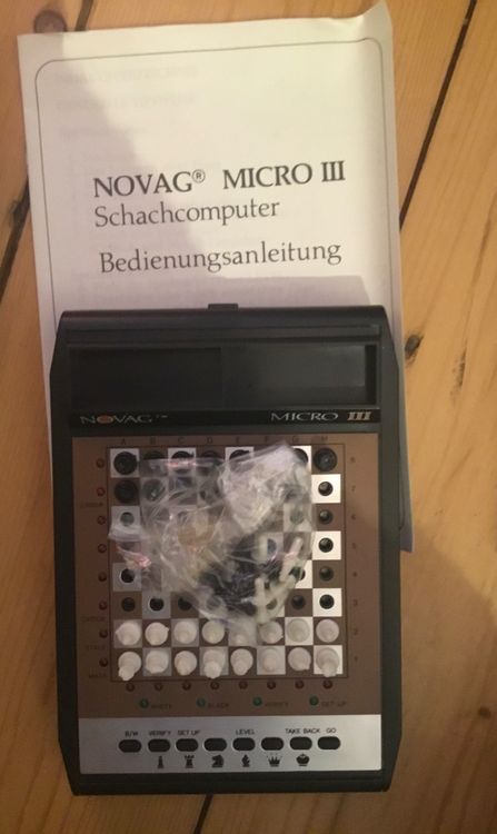 JEU D'ÉCHECS ÉLECTRONIQUE Novag Micro 2 en boite TBE EUR 59,00