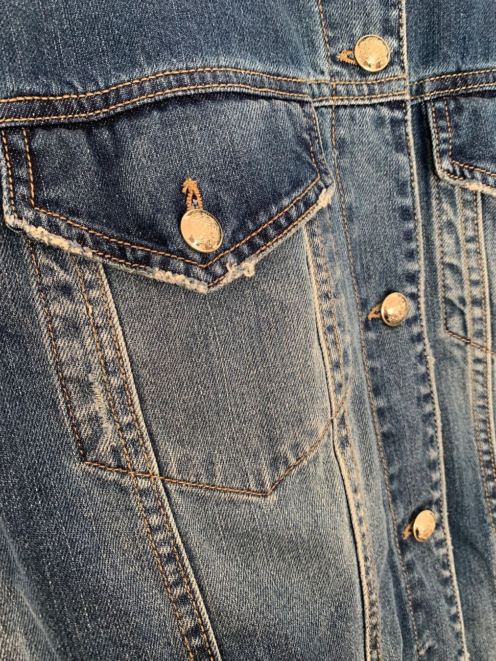 Mango Giacche: Mango Jeans Jacke oversized destroyed Look Gr. S – Nuovo (secondo la descrizione) da Fislisbach venduto da KolibriSecondhand 7