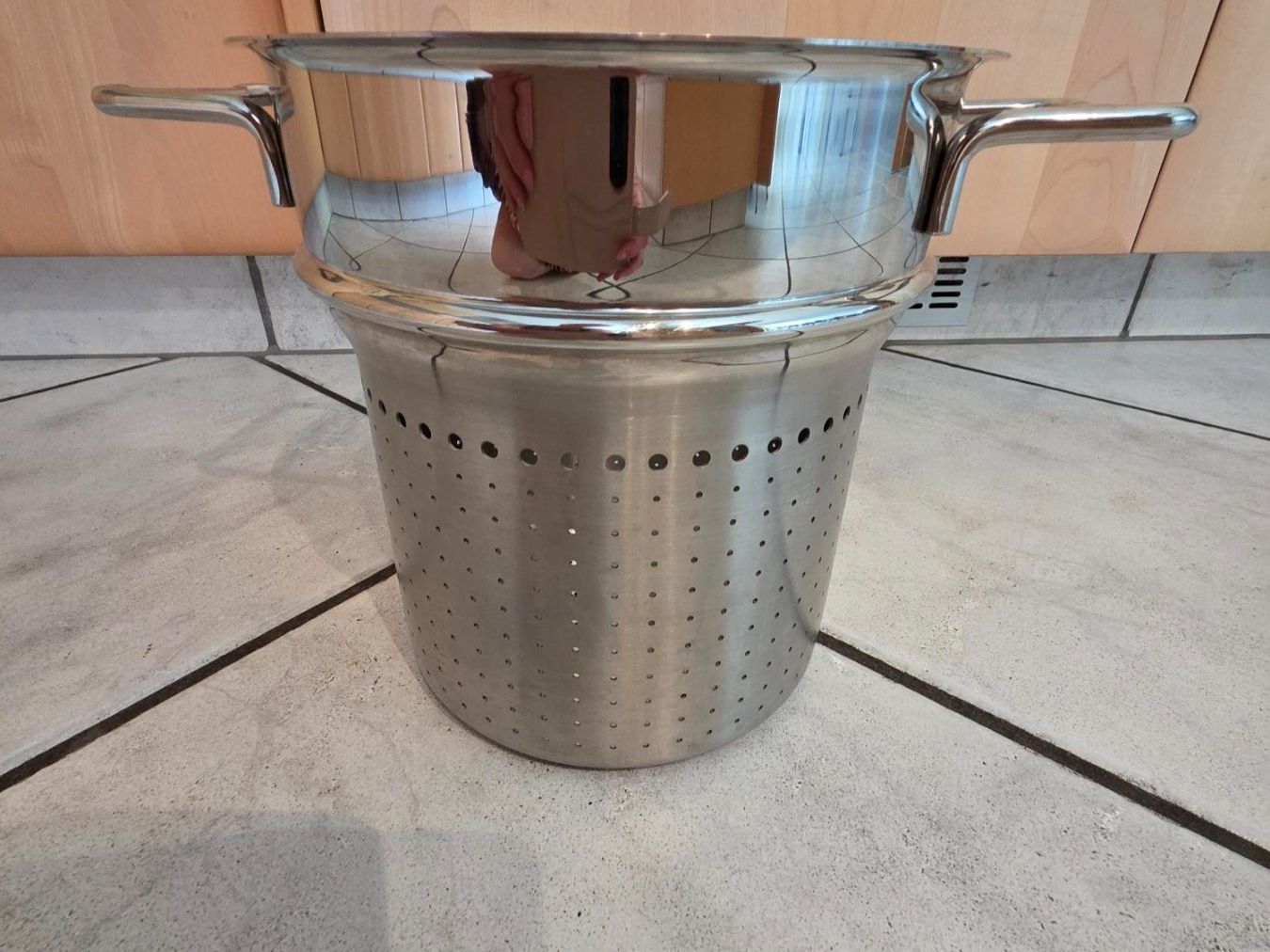 Casseroles: Kochtopf mit Nudeleinsatz – D'occasion à Herznach par koro02 2
