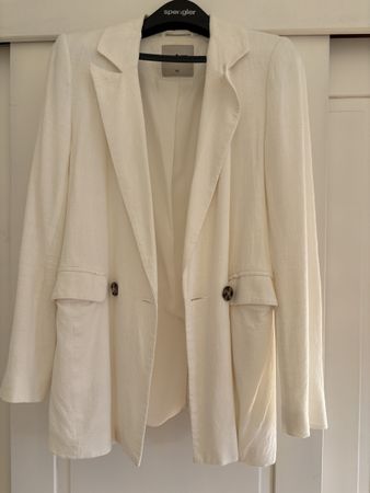 Damen Blazer weiss,  Grösse XS
