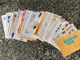 Sammlung über 150 Briefe Schweiz mit hochwert Frankaturen