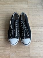 Classic Black Converse All Star Shoes - size 42