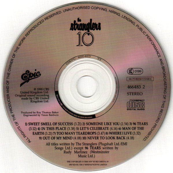 CDs: The Stranglers – 10 – Gebraucht aus St.Gallen von jalamusic 2