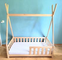 Kinderbett Hausbett Tipi
