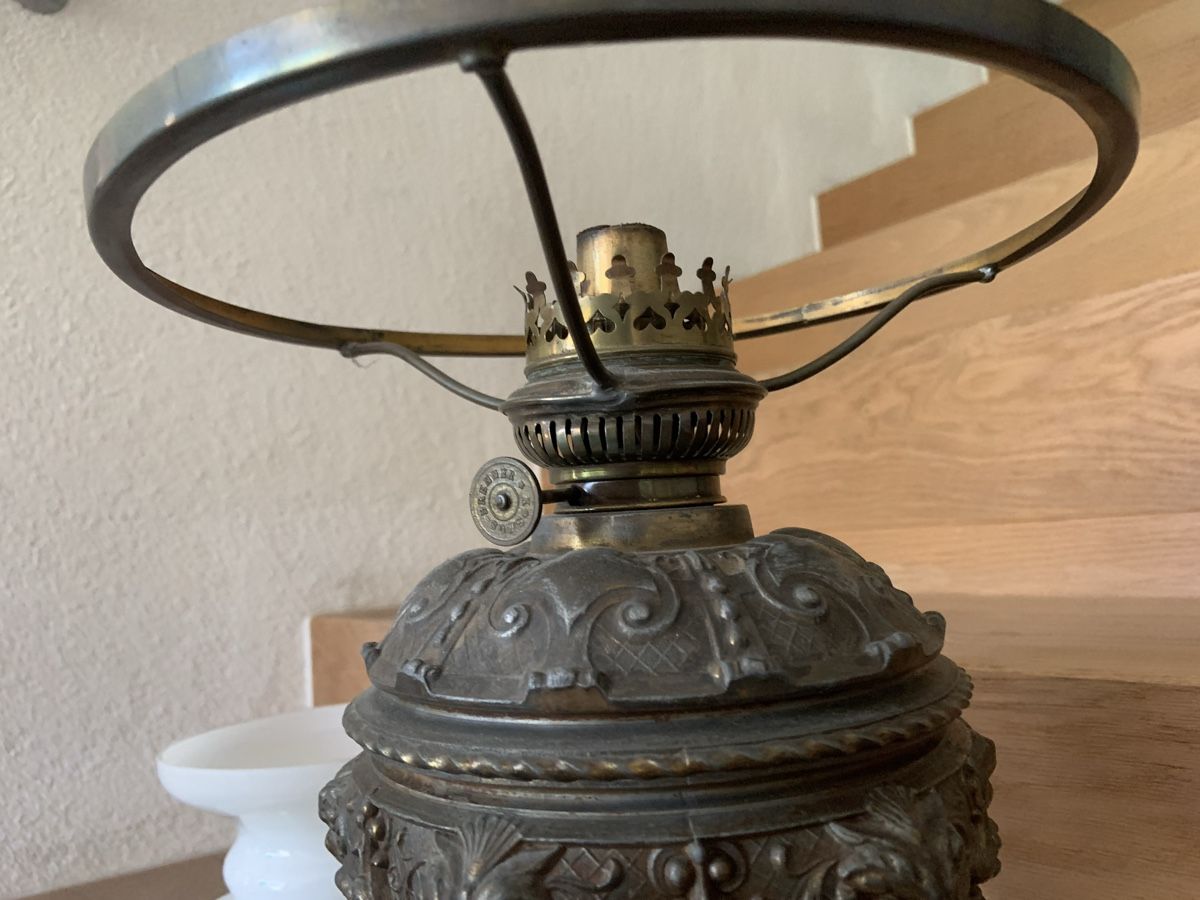 Lampade: Antike schöne  Petrollampe – Usato da Kerns venduto da kathia08 3
