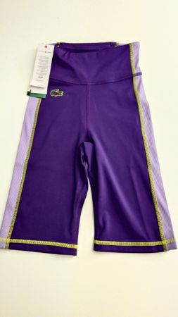 Lacoste Sport Damen Radlerhose lila Grösse XS neu