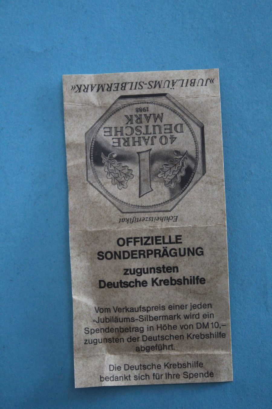 Tutti le monete: Jubiläums-Silbermark BRD 1988 – Nuovo e nell'imballaggio originale da Orpund venduto da Julesvobulle 2