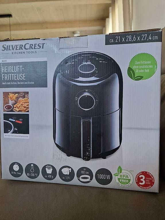 Elettrodomestici da cucina: Vendo Friggitrice ad Aria NUOVA – Usato da Sala Capriasca venduto da KiZuMa 1