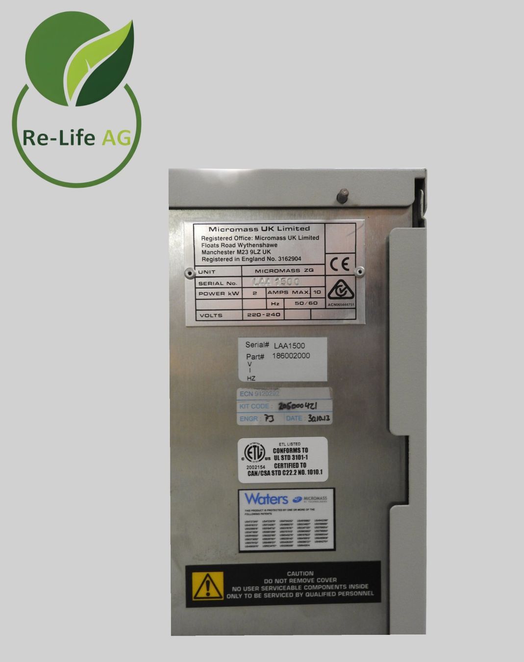 Tutte le macchine: Waters | Micromass ZQ | Mass Spectrometer | Powers on – Usato da Reinach BL venduto da Re-LifeAG_Labor 9