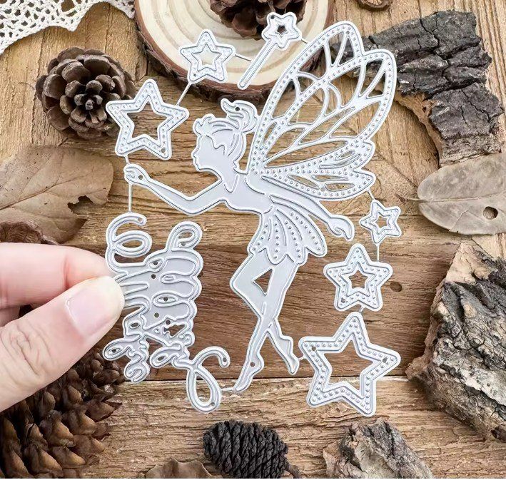 Sciablone: Neues Set Stanzschablonen Fee / make a wish – Nuovo e nell'imballaggio originale da Effretikon venduto da wenuss 3