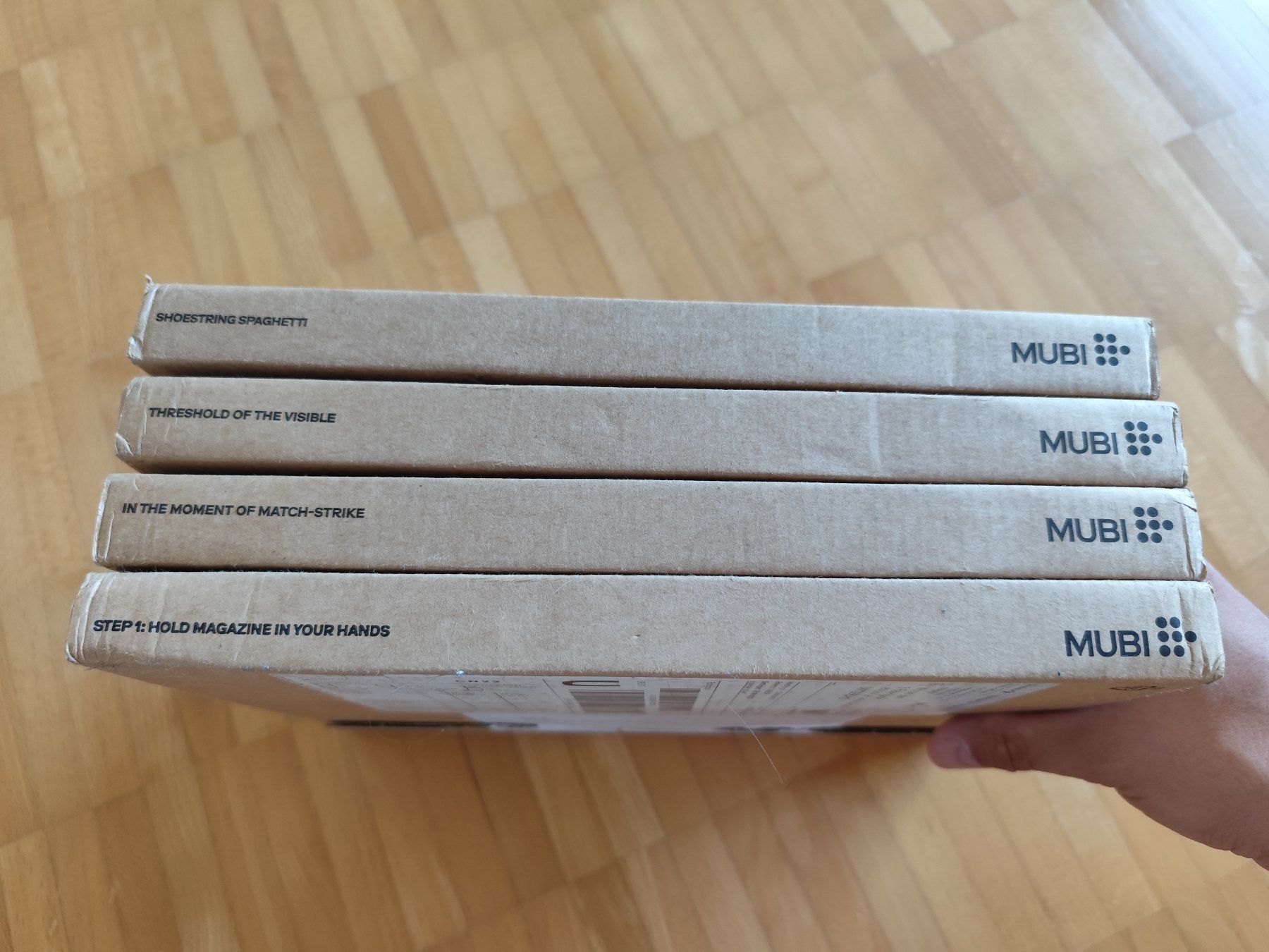 Riviste & Magazine: 4 Ausgaben Mubi Notebook UK – Usato da Zofingen venduto da Debohli 1