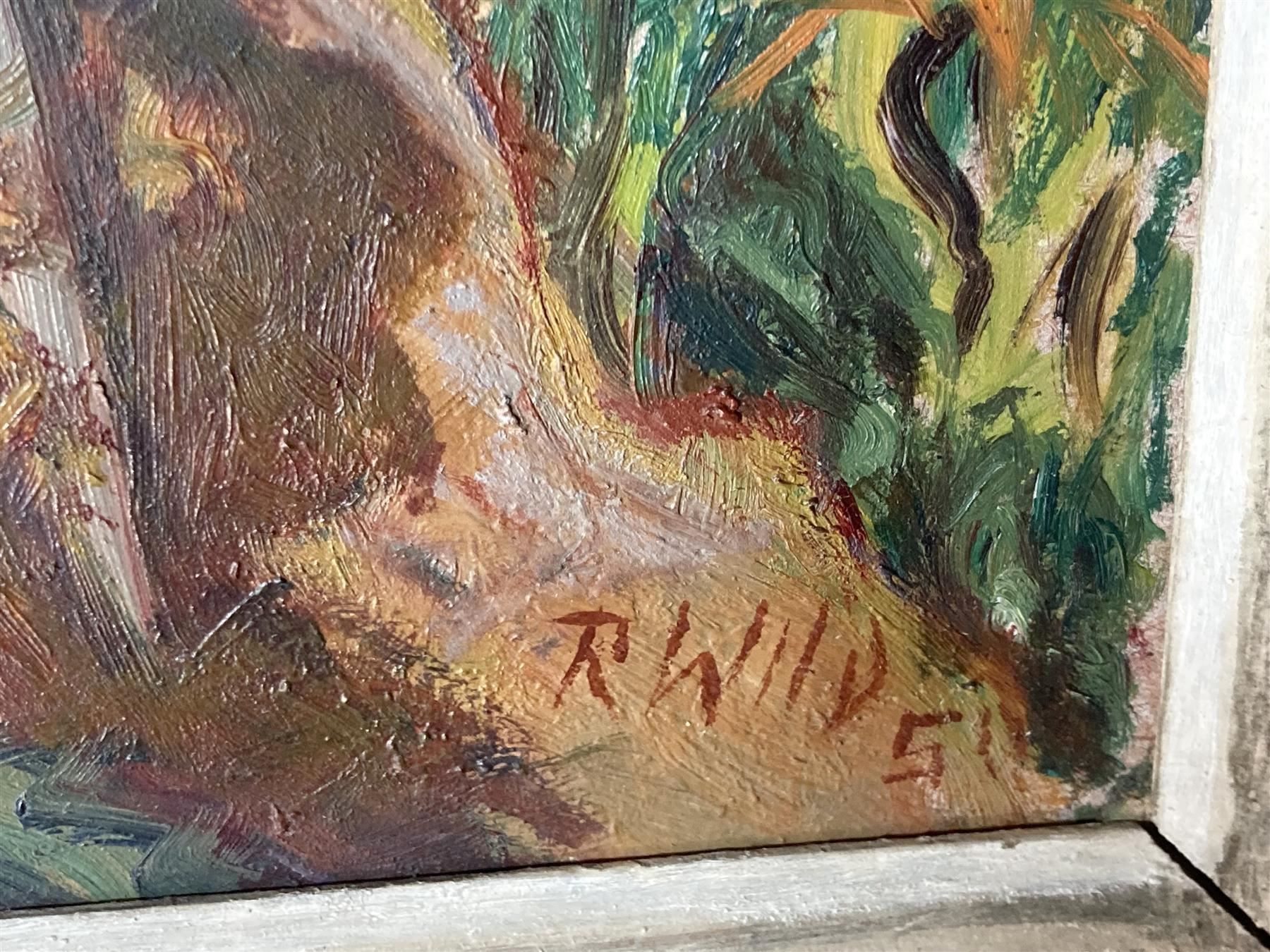 Tableaux: WILD Robert Sonnenblumen Oelgemälde sign – D'occasion à Bern par Jwpm66 4