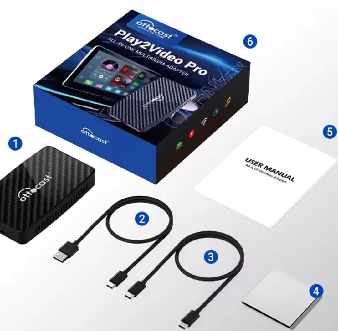 Laufwerke & Adapter: ottocast pro carplay Adapter neu – Neu und originalverpackt aus Rapperswil /Be von HS-Racing