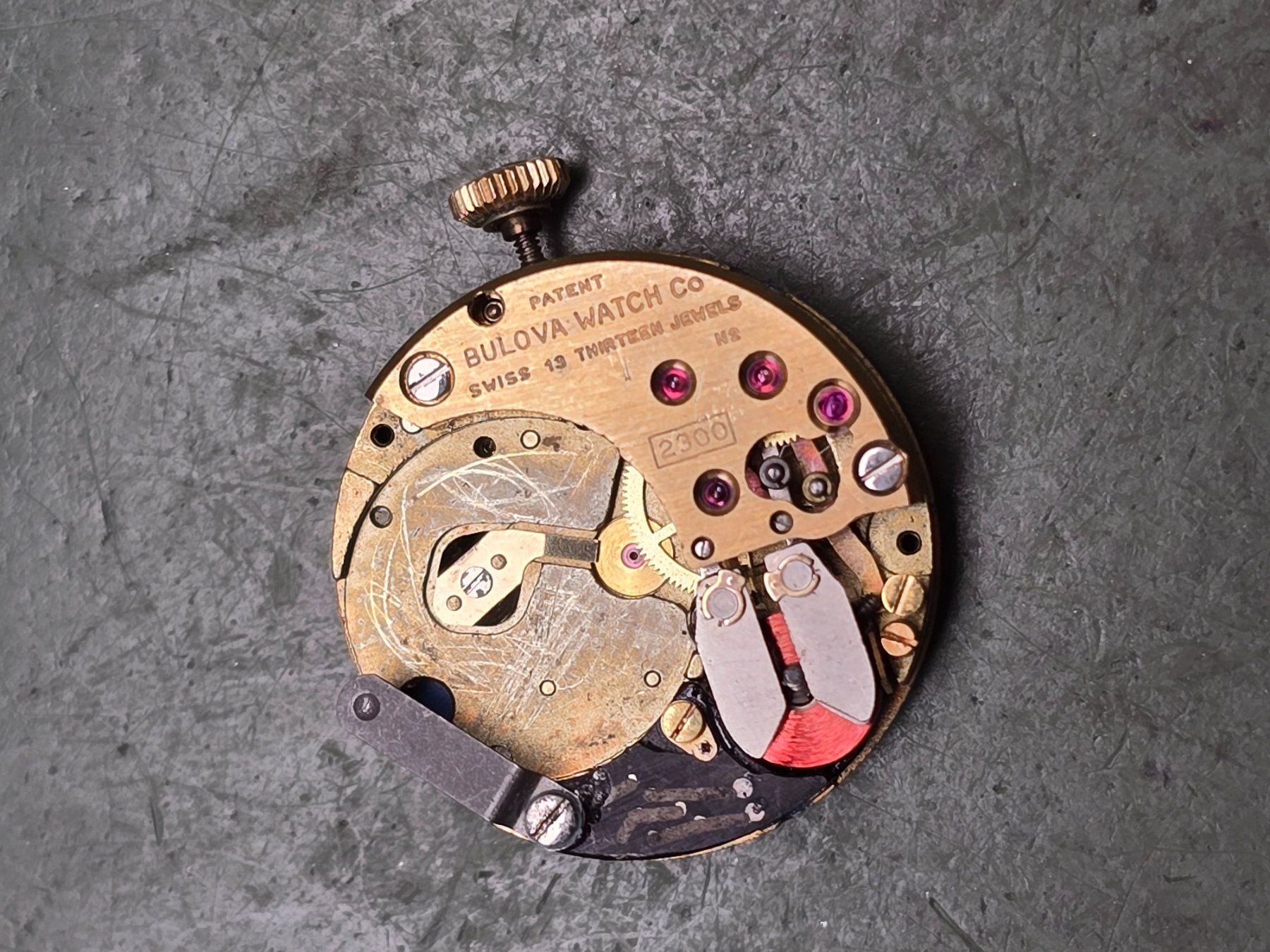 Bulova Orologi: Mouvement Bulova 2300 – Difettoso da Tramelan venduto da Nirdan 1