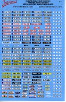 Decals (wasserlösliche Schiebebilder) Siebdruck 1/43