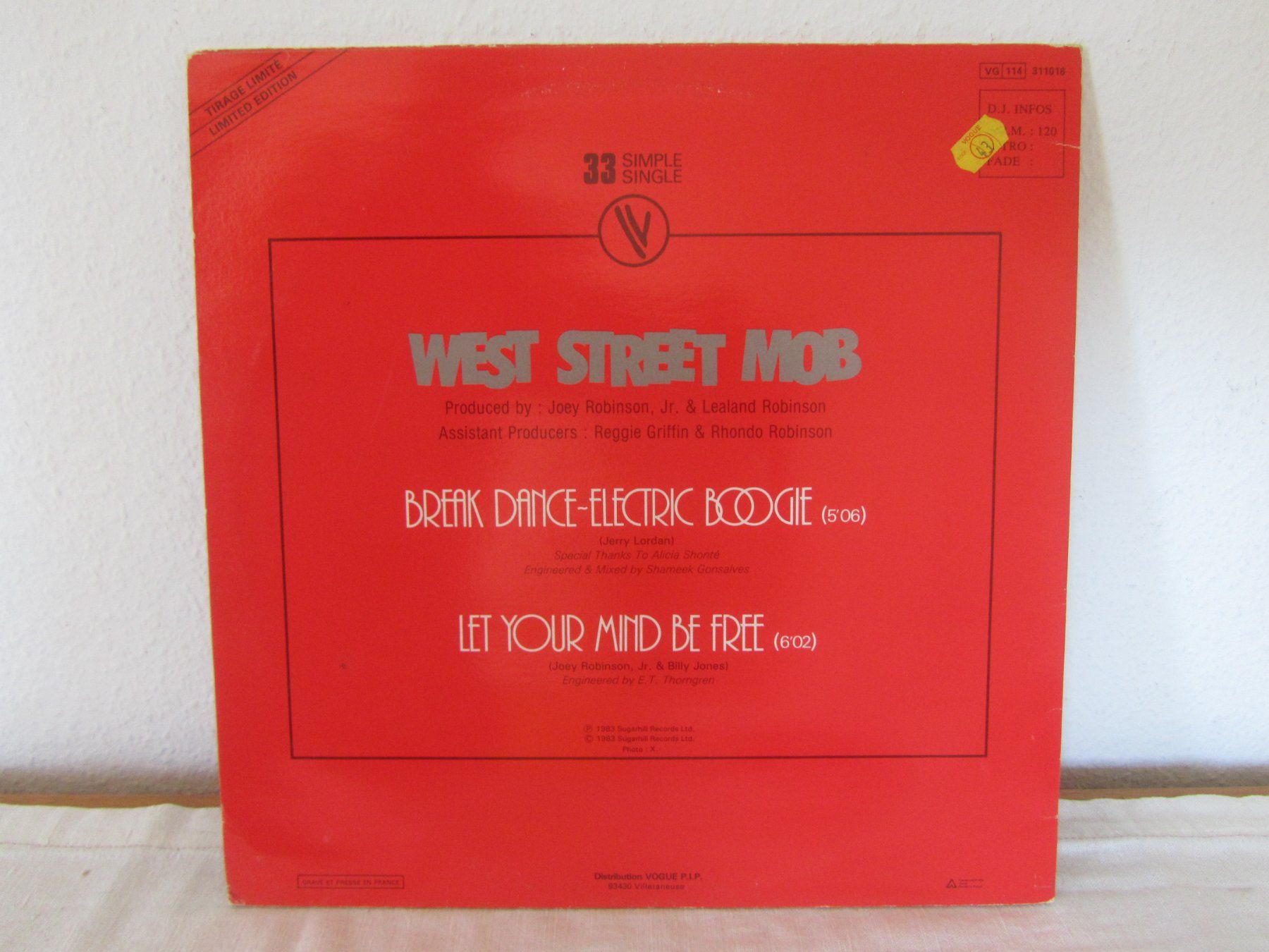 Schallplatten: WEST STREET MOB – Gebraucht aus Seengen von mikelele 3