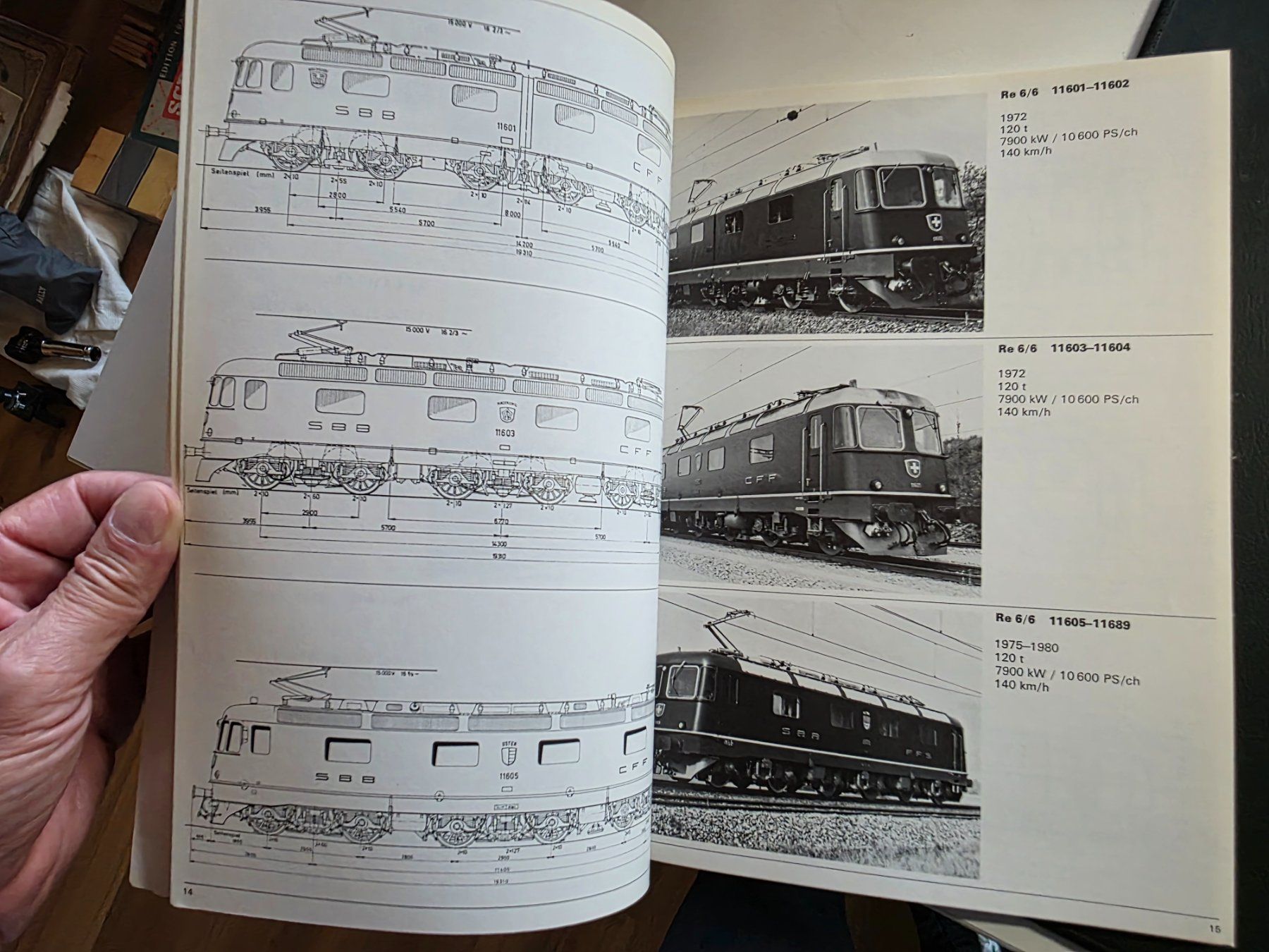 Libri: SBB Lokomotiven und Triebwagen 1981 – Usato da Walterswil BE venduto da Lonitti 5