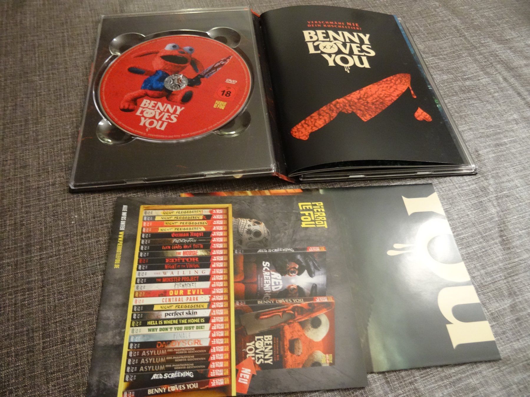 Alle DVDs: MEDIABOOK Benny Loves You BLU-RAY / DVD – Gebraucht aus Olten von Disc-Verkauf 1