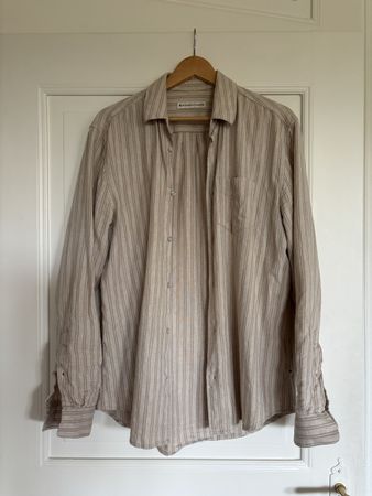 By Garment Makers leinen Hemd Gr. L