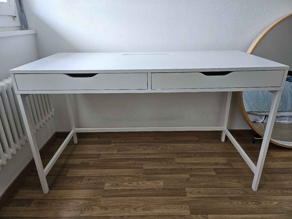 Ikea Alex White Desk with Drawers - Perfect for Home Office (Gebraucht ...