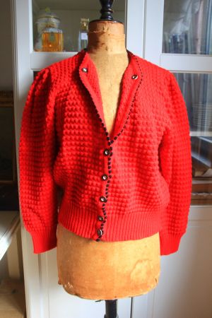 Vintage Trachten Pullover 100% Wolle