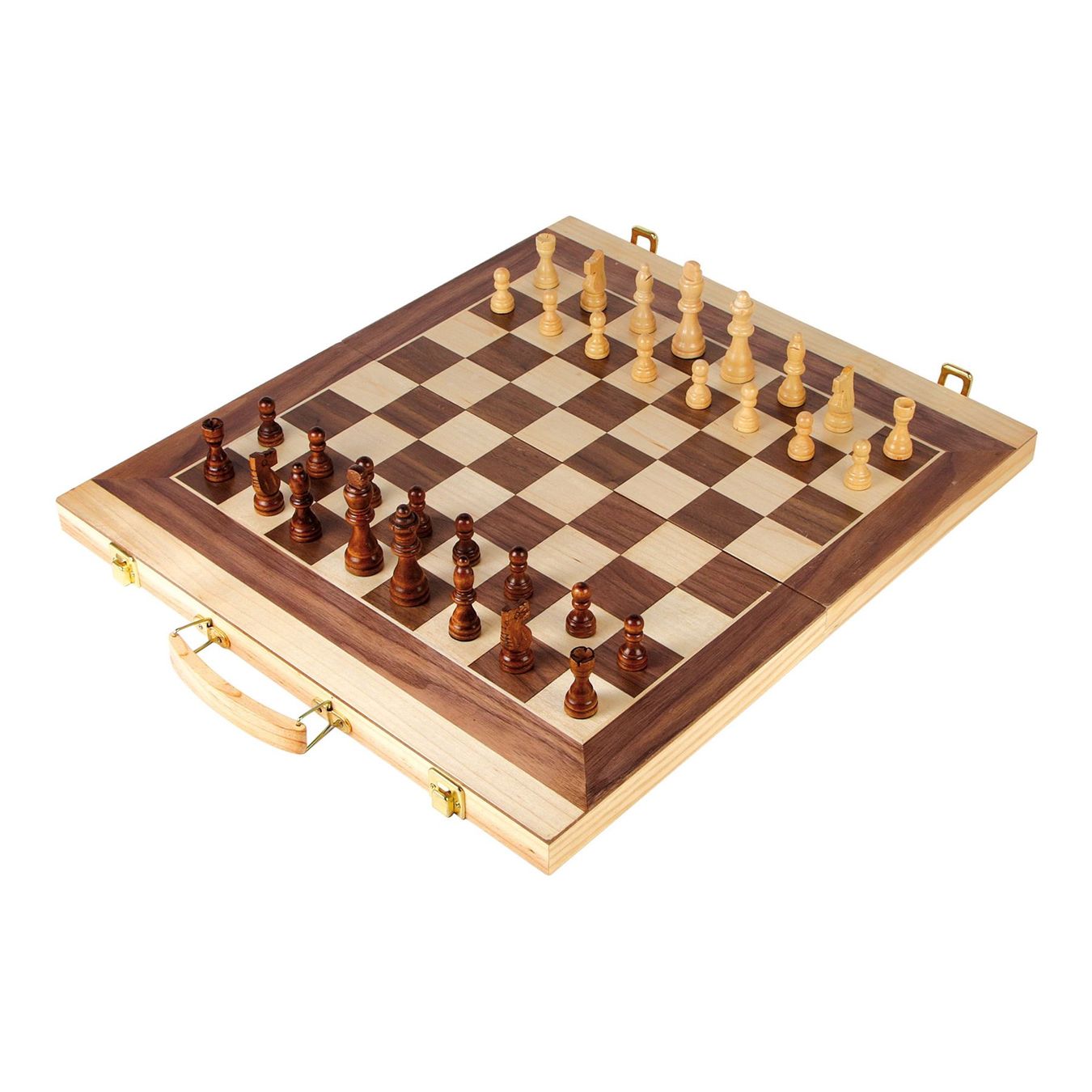 Giochi: Schach und Backgammon Spiel Koffer – Nuovo e nell'imballaggio originale da Wettingen venduto da Swala 1