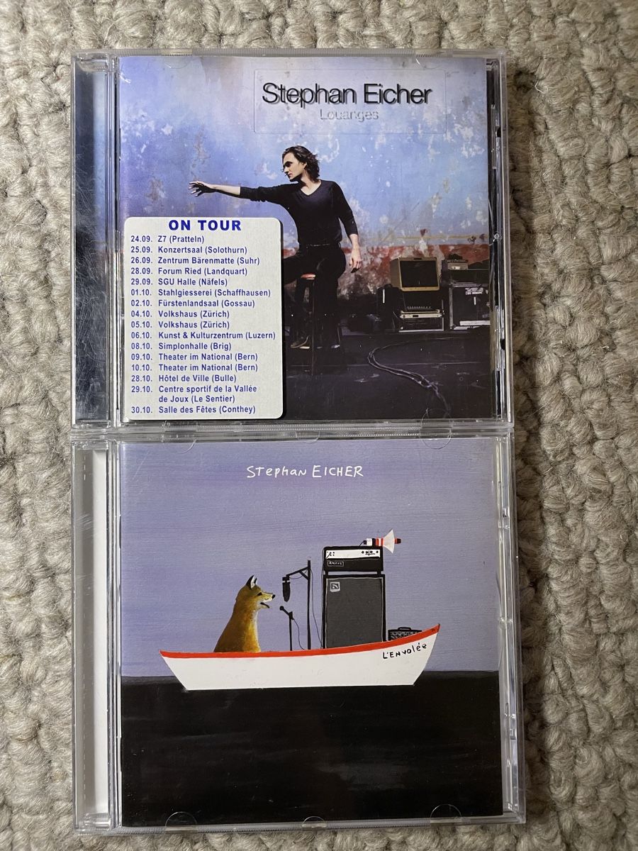 CD: 2x Stephan Eicher  – Usato da Reinach AG venduto da trigger7811