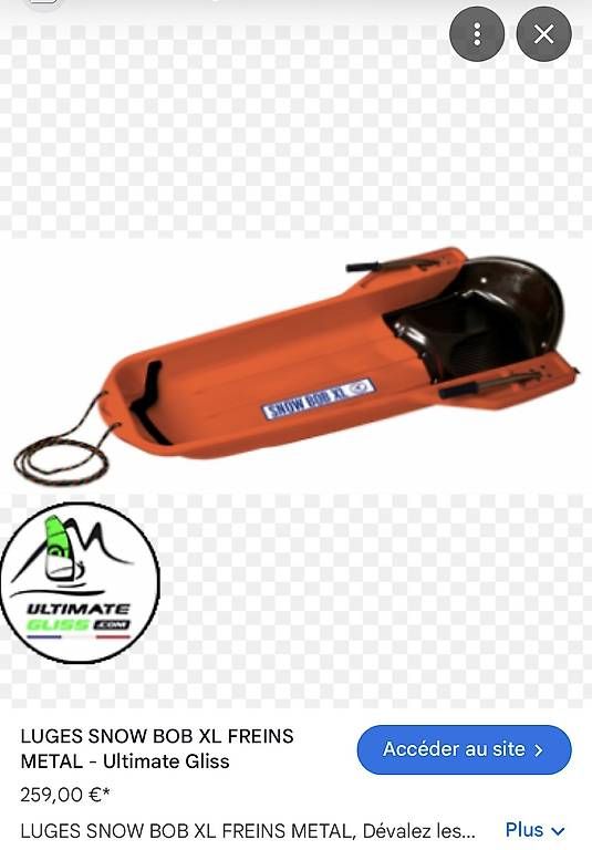 Slitta: Luge snow bob – Usato da Clarens venduto da bad_2lyz 1