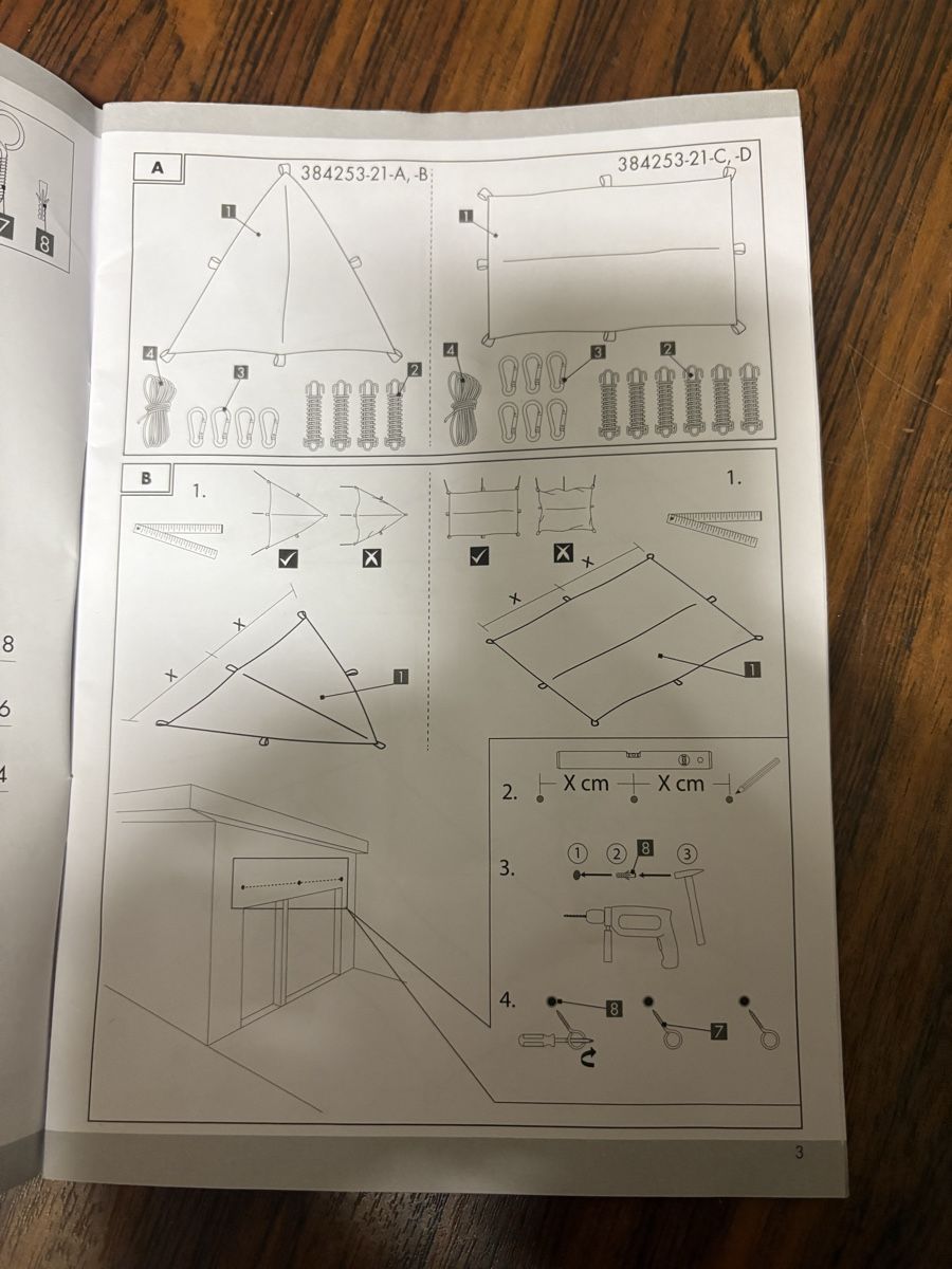 Tende da sole: Sonnensegel – Nuovo (secondo la descrizione) da Schattdorf venduto da Sven.P. 1