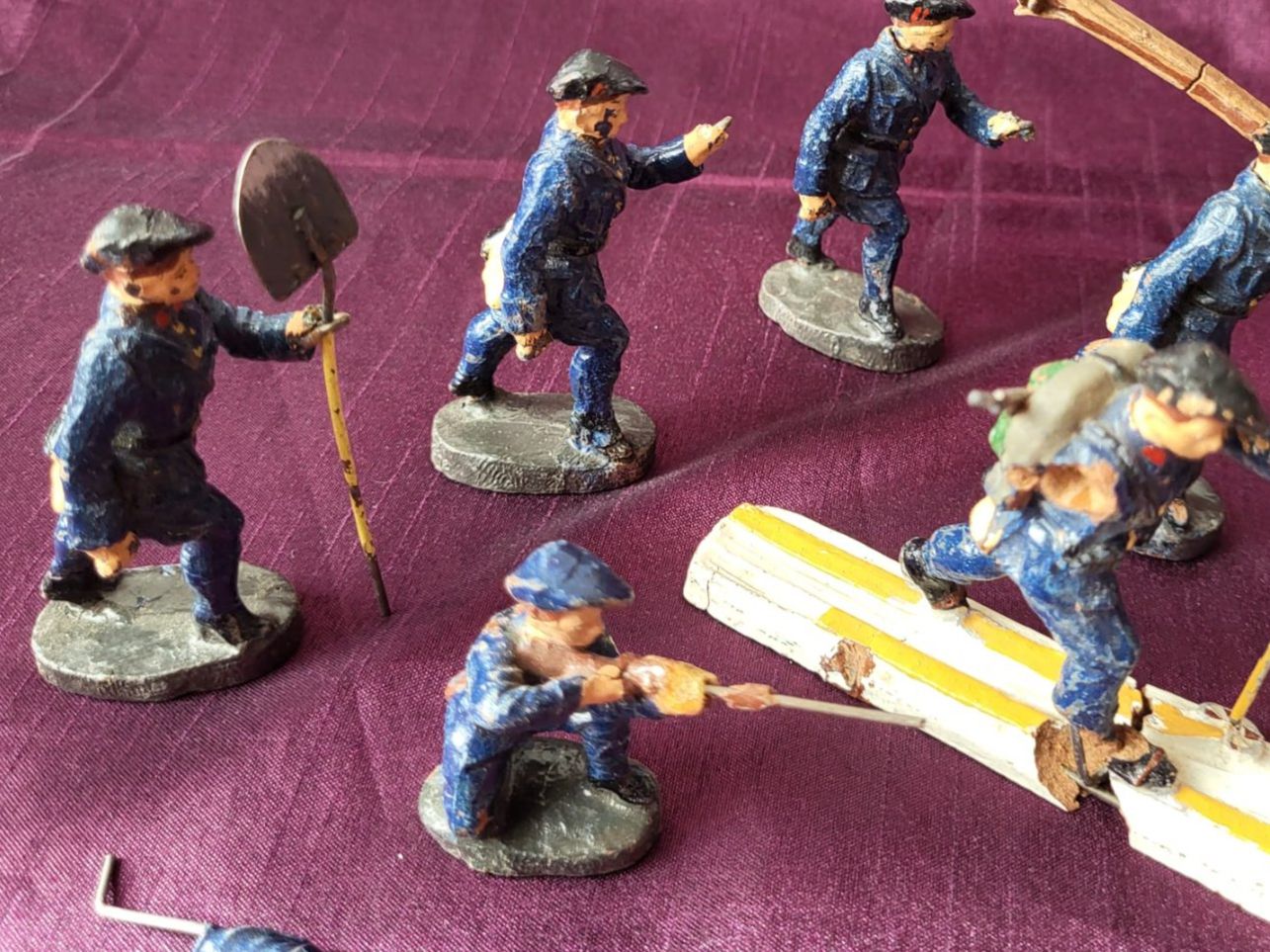 Elastolin Figuren 2 Weltkrieg