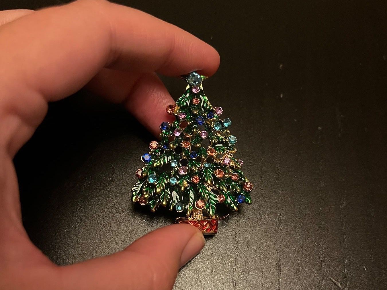 Spille & Fermagli: Brosche Christbaum ( Weihnachtsbaum) – Nuovo (secondo la descrizione) da Gams venduto da Mariawicca 2