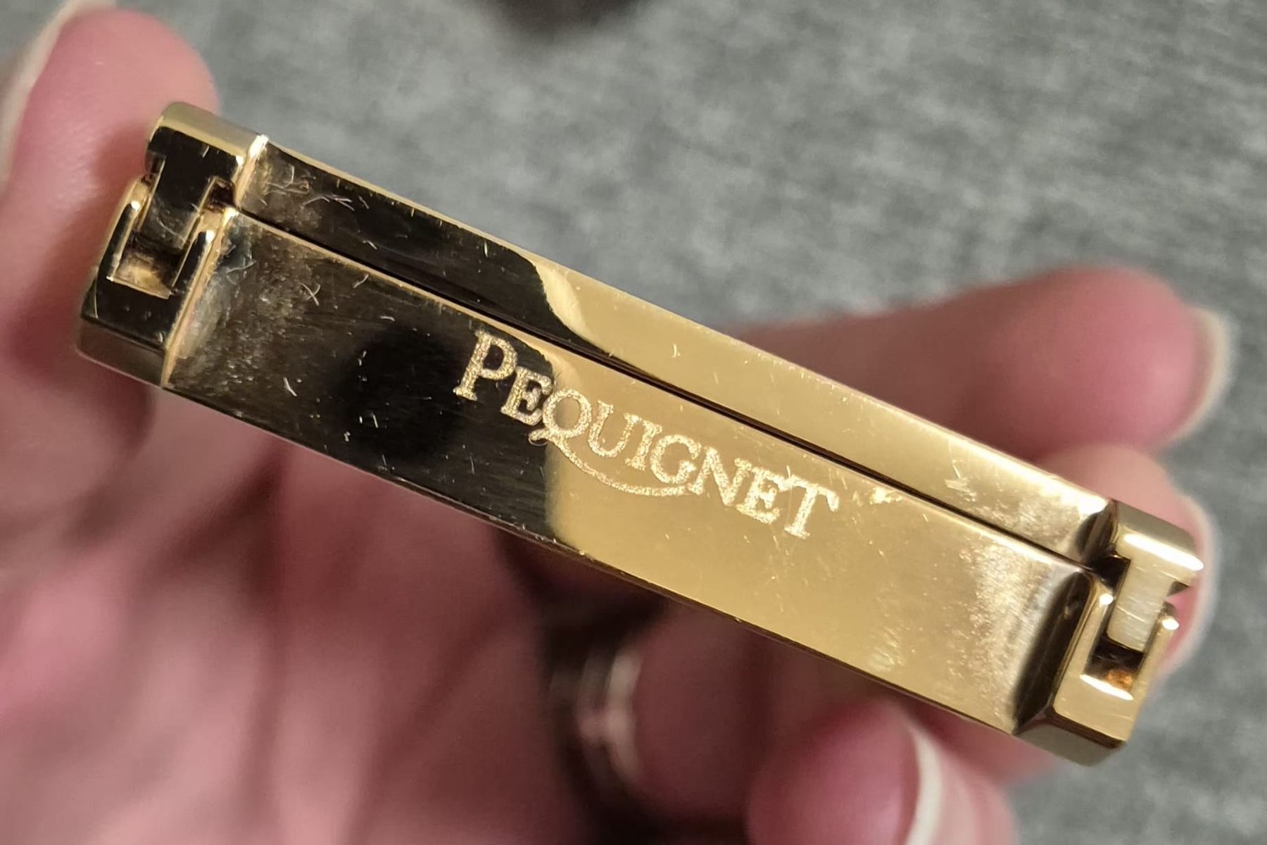 Sveglie: Pequignet Pendulette Cemeleone Travel Clock – Usato da Genève venduto da Fresko01 5