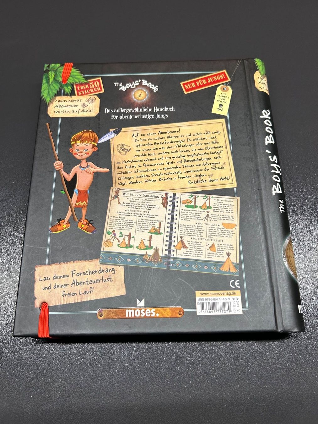 Libri: Buch MOSES: The Boys' Book – Usato da Cham venduto da milaur 1