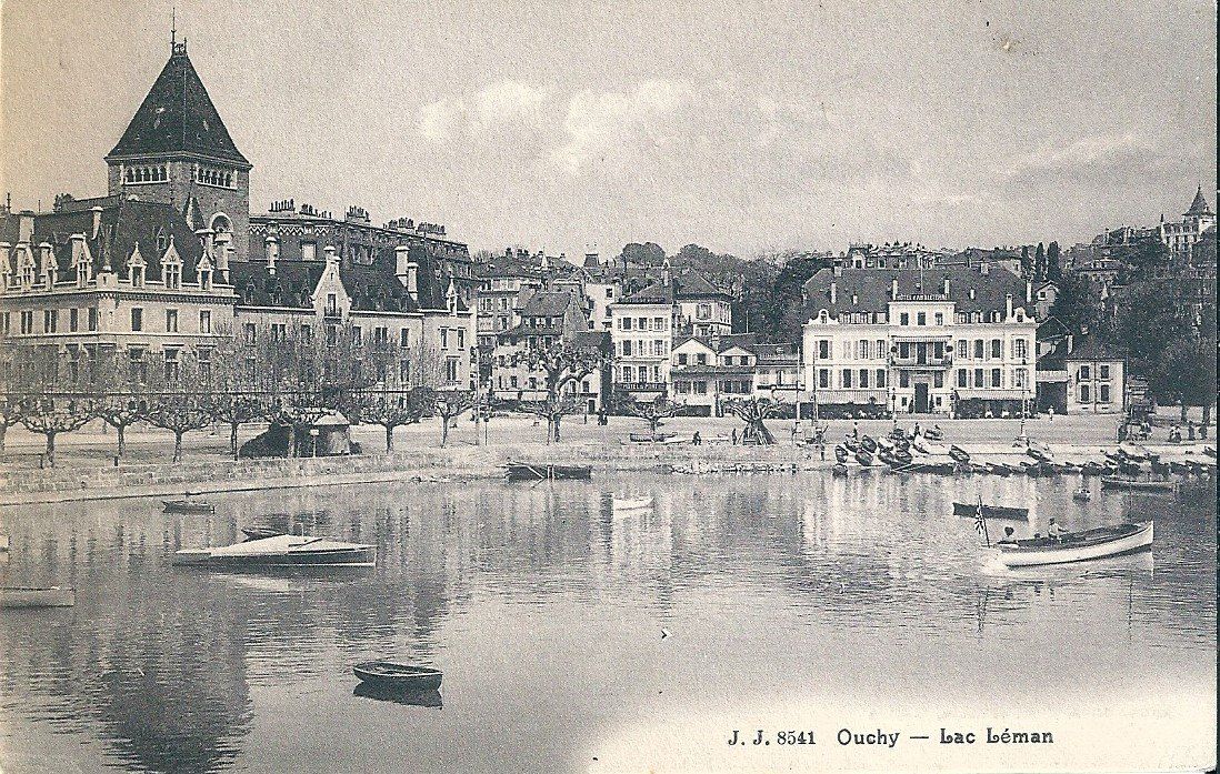 Cartoline postali: Ouchy - Lac Léman – Usato da Belmont-Lausanne venduto da ZarRomanoff