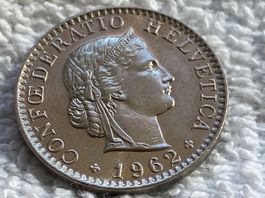 20 centimes/rappen 1962