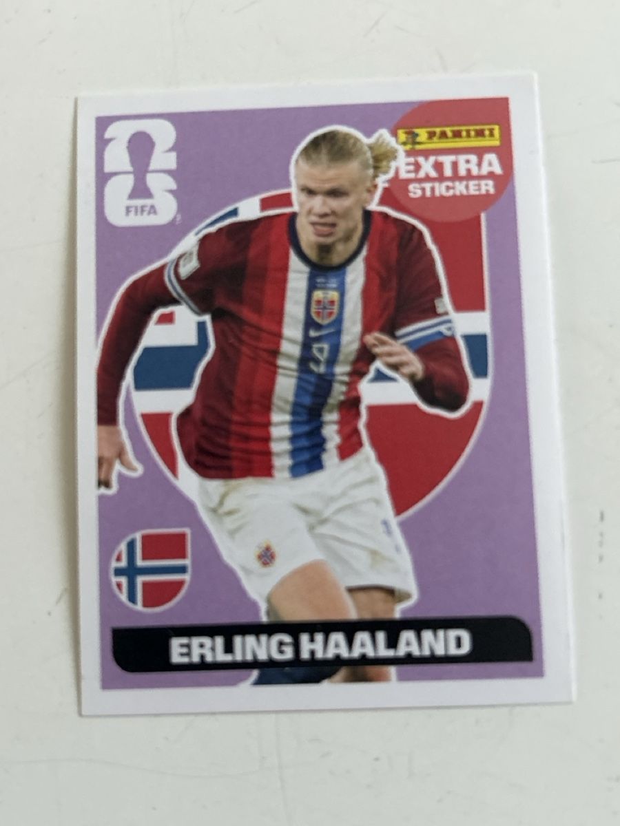 Panini Sammelbilder & Trading cards: Panini Extra Sticker Erling Haaland neu – Neu (gemäss Beschreibung) aus Aarau von R-O-G-E-R