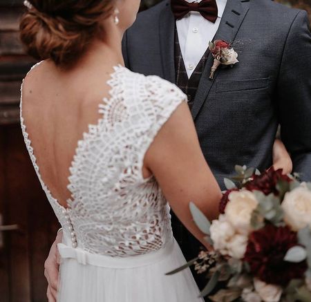 wunderschönes Brautkleid von Daalarna Couture