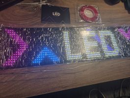 LED-Anzeigetafel, flexibel, bunt, neu, Sommer-Deko! ☀️