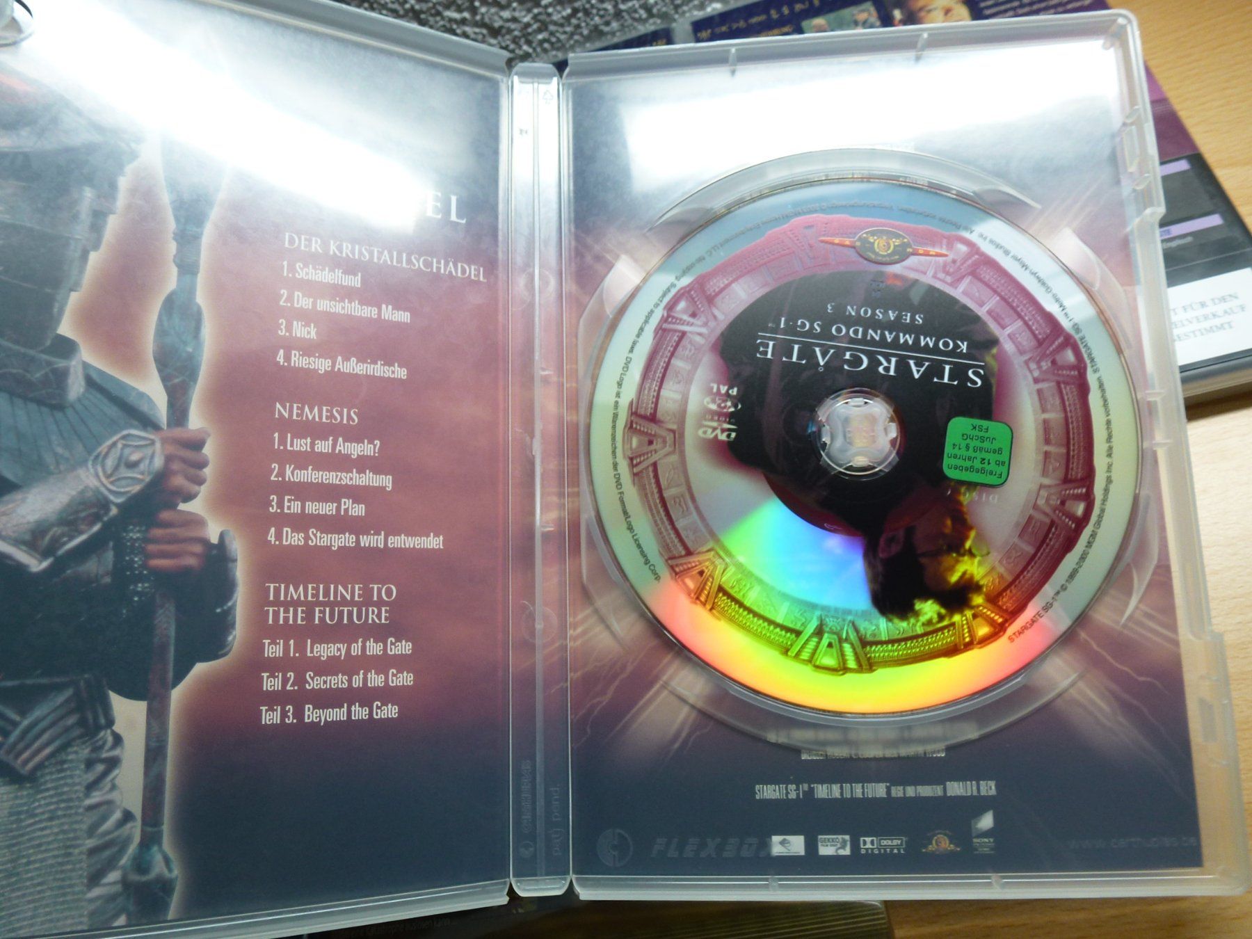Tutti i DVDs: Stargate Staffel 3 (6DVD) – Usato da Hombrechtikon venduto da Maloev17 9