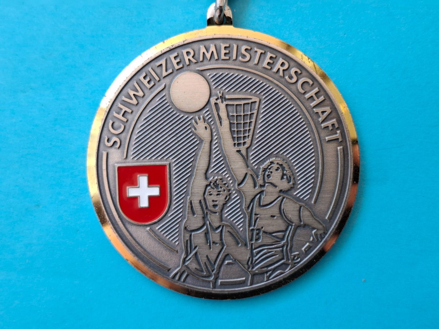 Medaglie: Korbball Schweizer Meisterschaft 1998 (y2) – Usato da Schwanden GL venduto da Suvorov