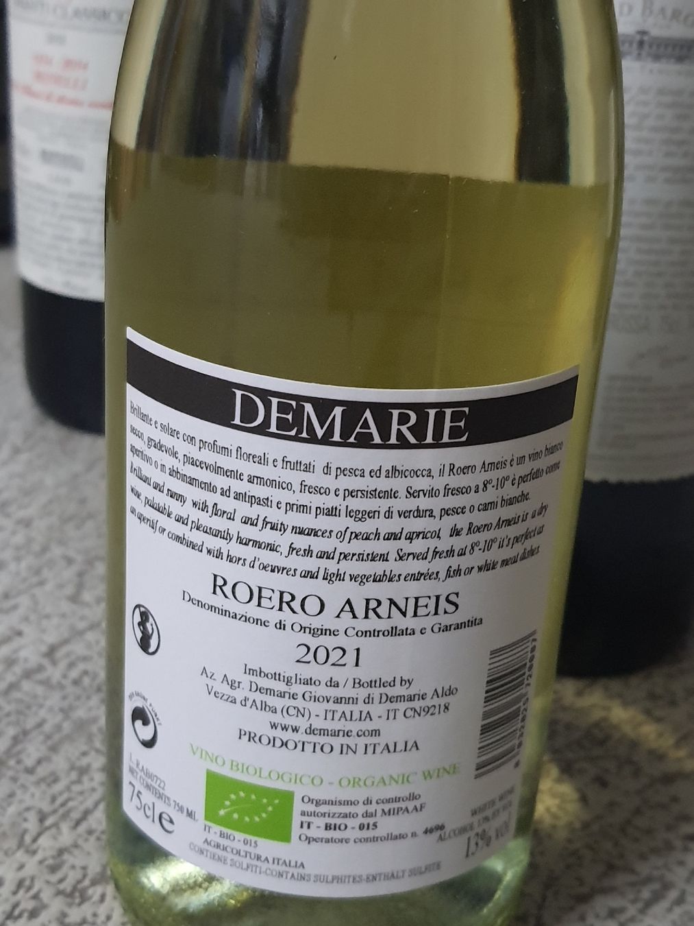 Vino: Roero Arneis DOCG 2021 – Nuovo e nell'imballaggio originale da Flawil venduto da rcnkr 1