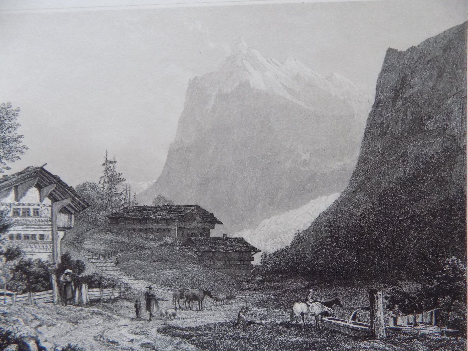 Gravures: Wetterhorn – D'occasion à Risch par Rischli15 4