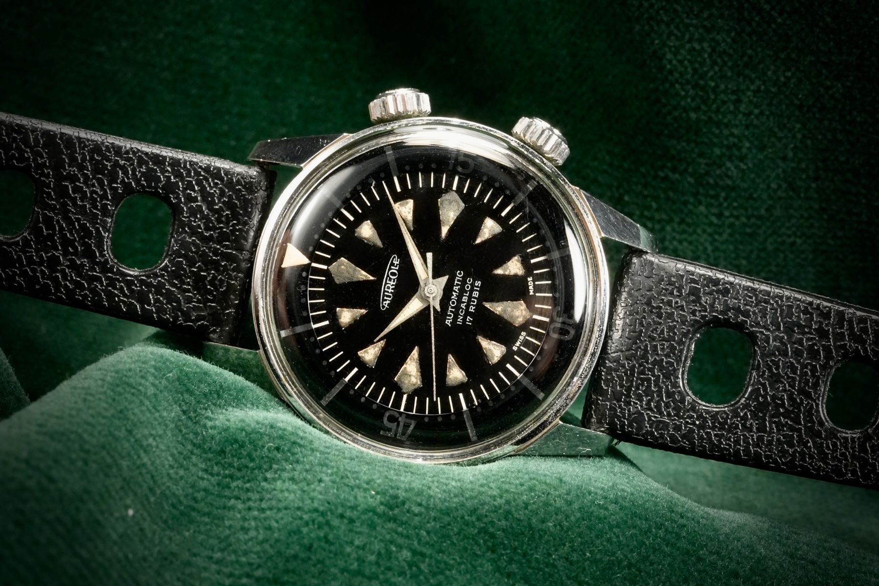 Uhren: Aureole - Original 1962 Super-Compressor Automatic Diver Uhr – Gebraucht aus Morcote von chronoservice